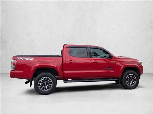 Barcelona Red Metallic 2021 Toyota Tacoma TRD Sport