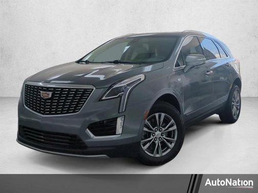 Satin Steel Metallic 2021 Cadillac XT5 Premium Luxury