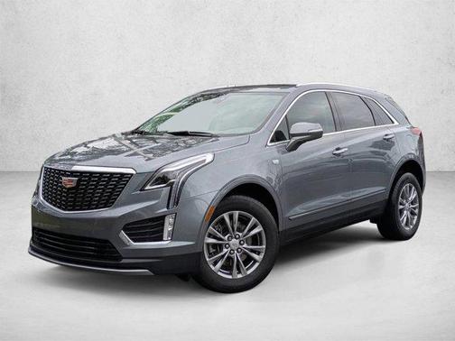 Satin Steel Metallic 2021 Cadillac XT5 Premium Luxury