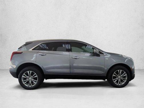 Satin Steel Metallic 2021 Cadillac XT5 Premium Luxury