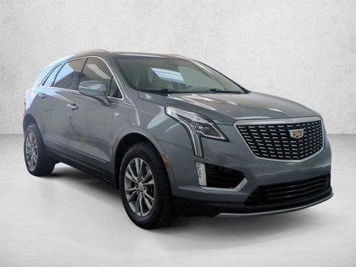Satin Steel Metallic 2021 Cadillac XT5 Premium Luxury