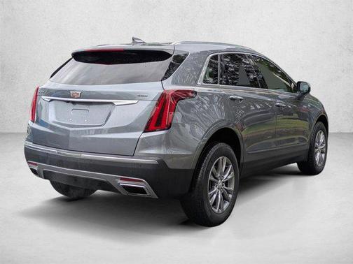 Satin Steel Metallic 2021 Cadillac XT5 Premium Luxury