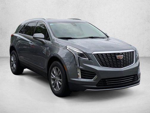 Satin Steel Metallic 2021 Cadillac XT5 Premium Luxury