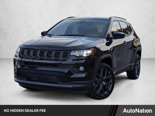 Diamond Black Crystal Pearlcoat 2026 Jeep Compass Latitude