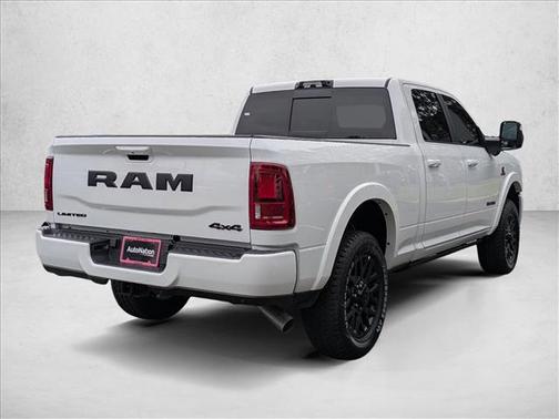 Bright White Clearcoat 2026 RAM 2500 Limited Crew Cab 4x4 6'4' Box