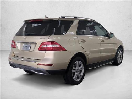 Gold 2012 Mercedes-Benz M-Class 4MATIC