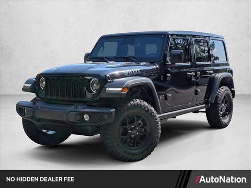 Black Clearcoat 2026 Jeep Wrangler Willys