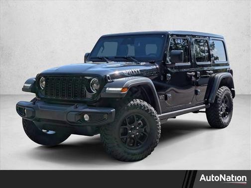 Black Clearcoat 2026 Jeep Wrangler Willys