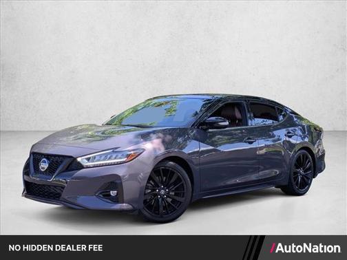 Ruby Slate Gray Pearl w/Black Roof 2021 Nissan Maxima 3.5 Platinum