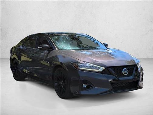 Ruby Slate Gray Pearl w/Black Roof 2021 Nissan Maxima 3.5 Platinum