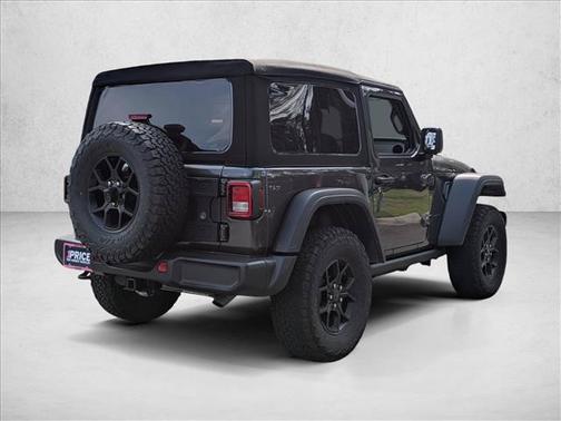 Granite Crystal Metallic Clearcoat 2024 Jeep Wrangler Willys