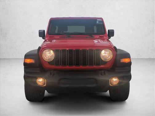 Firecracker Red Clearcoat 2024 Jeep Wrangler Sport S