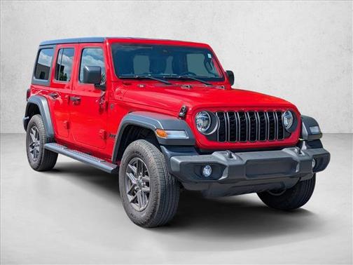 Firecracker Red Clearcoat 2024 Jeep Wrangler Sport S