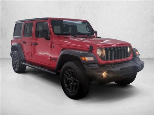 Firecracker Red Clearcoat 2024 Jeep Wrangler Sport S