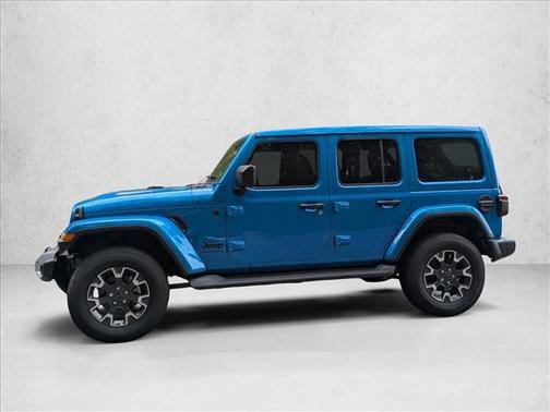 Hydro Blue Pearlcoat 2026 Jeep Wrangler Sahara