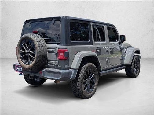 Sting-Gray Clearcoat 2023 Jeep Wrangler 4xe Sahara