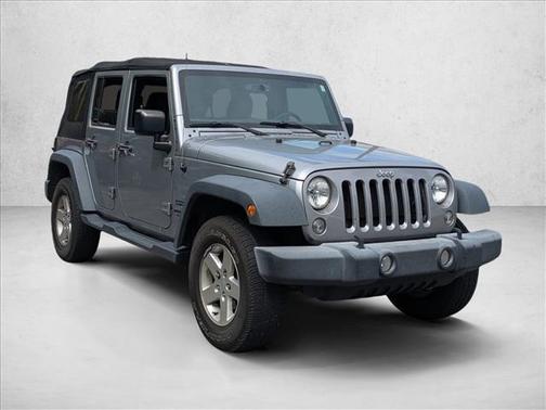 Billet Silver Metallic Clearcoat 2017 Jeep Wrangler Unlimited Sport