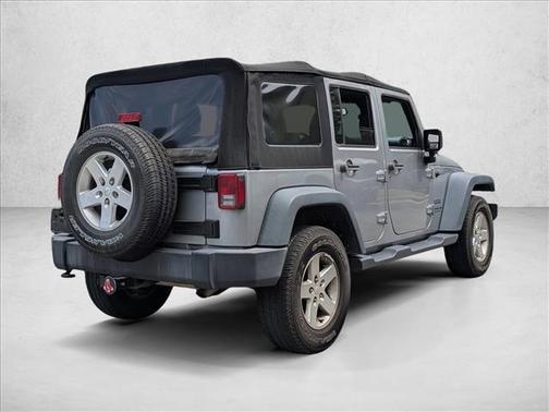Billet Silver Metallic Clearcoat 2017 Jeep Wrangler Unlimited Sport
