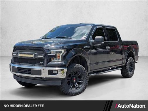 Shadow Black 2017 Ford F-150 XLT