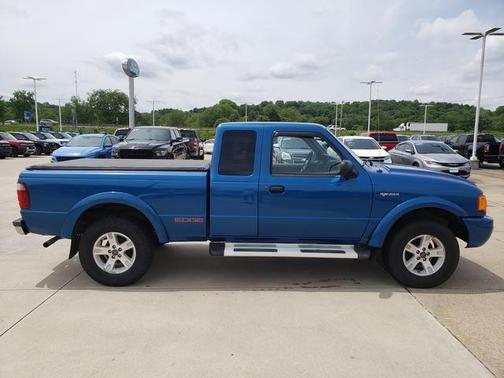 Sonic Blue Clearcoat Metallic 2002 Ford Ranger Edge SuperCab