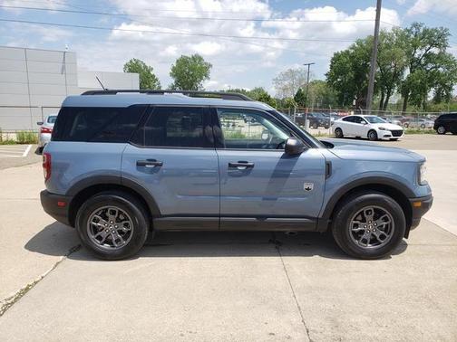 Azure Gray Metallic Tri-Coat 2024 Ford Bronco Sport Big Bend