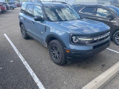 Azure Gray Metallic Tri-Coat 2024 Ford Bronco Sport Big Bend