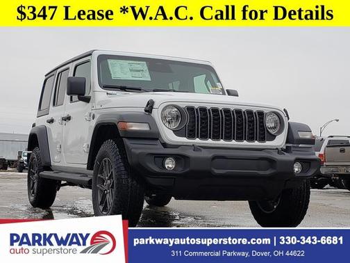 Bright White Clearcoat 2026 Jeep Wrangler Sport S