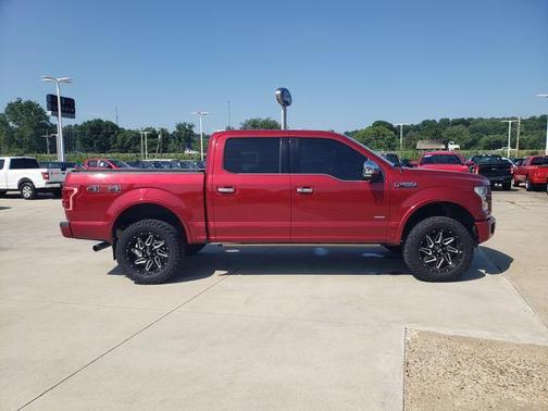 Ruby Red Metallic 2016 Ford F-150 Platinum