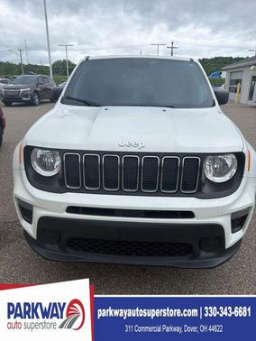 Alpine White Clearcoat 2020 Jeep Renegade Sport