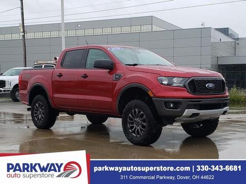 Rapid Red Metallic Tinted Clearcoat 2020 Ford Ranger XLT