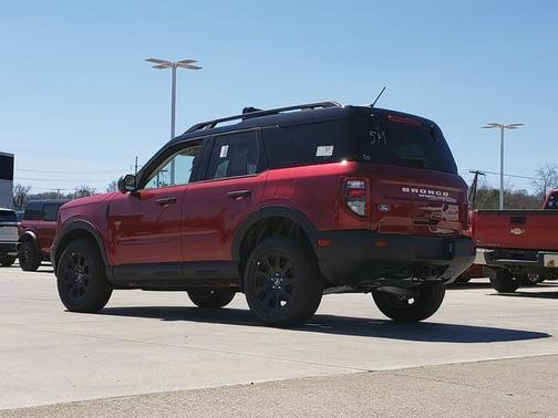 Ruby Red Metallic Tinted Clearcoat 2026 Ford Bronco Sport Badlands