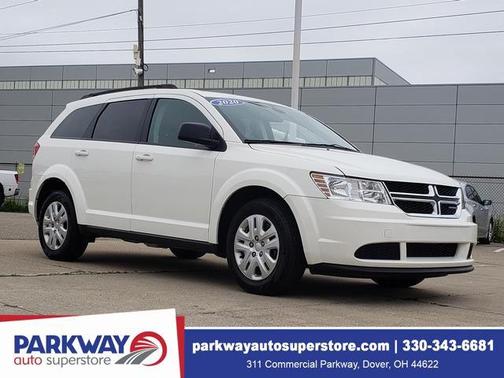 Vice White 2020 Dodge Journey SE Value