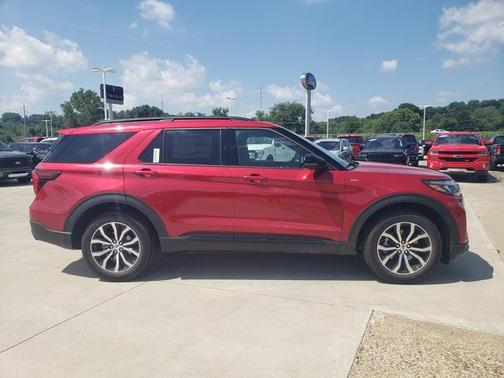 Red Metallic 2026 Ford Explorer ST-Line