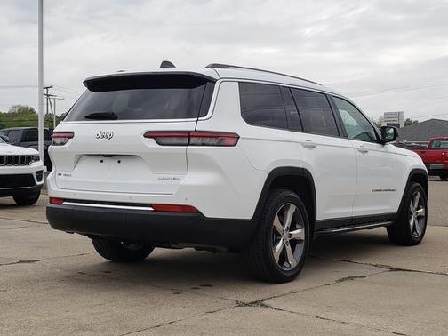 Bright White Clearcoat 2021 Jeep Grand Cherokee L Limited