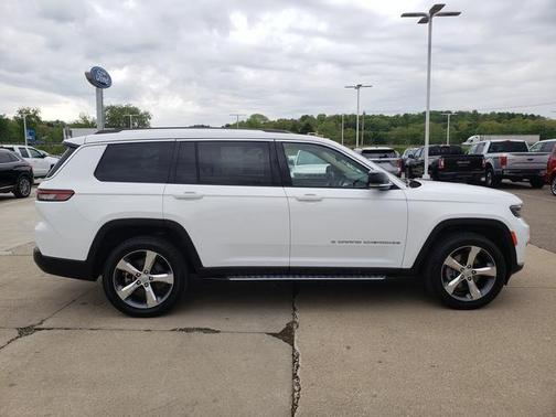 Bright White Clearcoat 2021 Jeep Grand Cherokee L Limited