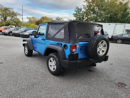 BLUE 2010 Jeep Wrangler Sport