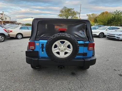 BLUE 2010 Jeep Wrangler Sport