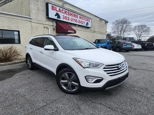 Monaco White 2015 Hyundai SANTA FE Limited