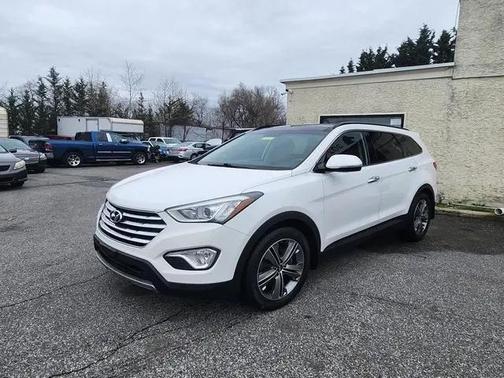 Monaco White 2015 Hyundai SANTA FE Limited