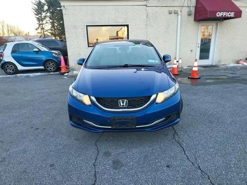 Dyno Blue Pearl 2013 Honda Civic LX