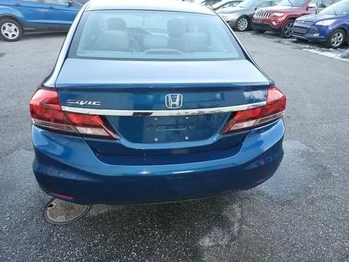 Dyno Blue Pearl 2013 Honda Civic LX