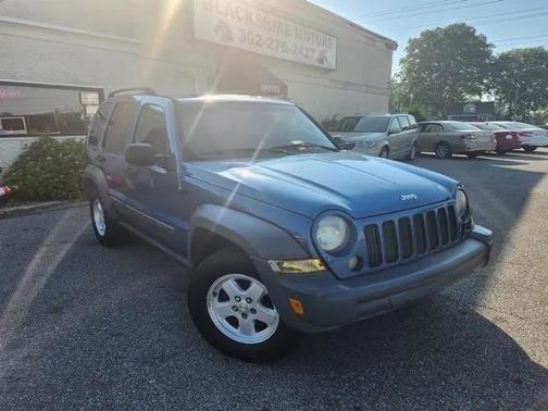 BLUE 2005 Jeep Liberty Sport