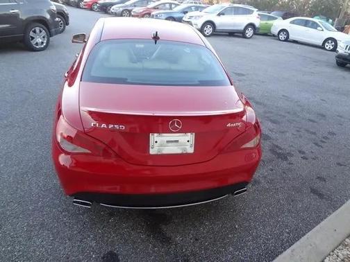RED 2014 Mercedes-Benz CLA-Class 4MATIC