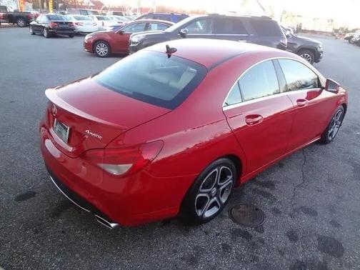 RED 2014 Mercedes-Benz CLA-Class 4MATIC