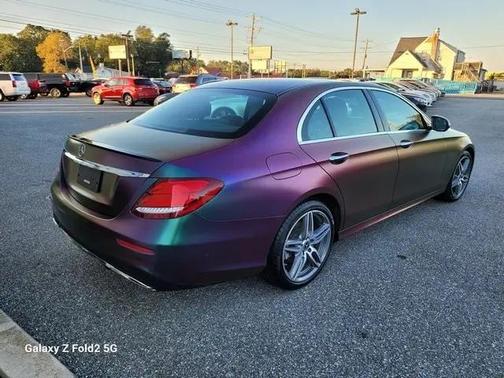 PURPLE 2018 Mercedes-Benz E-Class 4MATIC