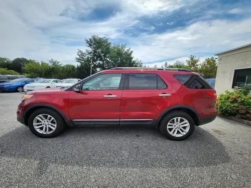 Ruby Red Metallic Tinted Clearcoat 2014 Ford Explorer XLT