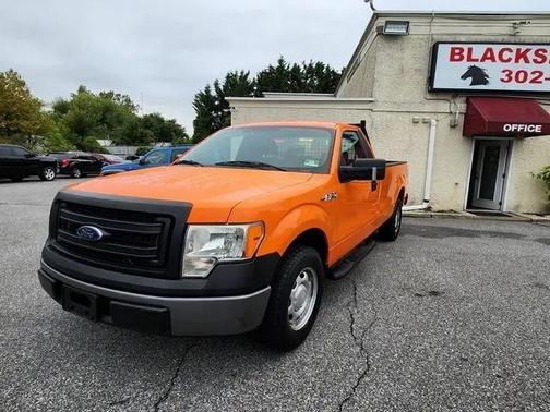 ORANGE 2014 Ford F-150 XL
