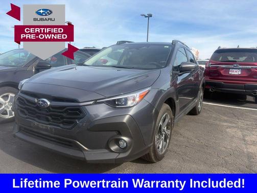 Gray Metallic 2024 Subaru Crosstrek Premium