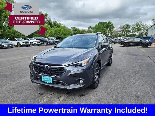 Gray Metallic 2024 Subaru Crosstrek Premium