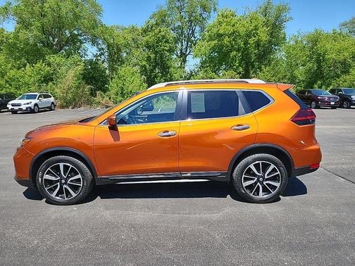 Monarch Orange Metallic 2019 Nissan Rogue SL